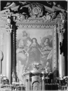 Koprzywnica [Kościół parafialny pw. św. Floriana – obraz autorstwa Bartłomieja Strobla w ołtarzu głównym]