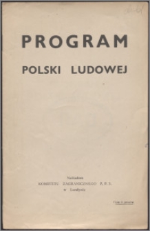 Program Polski Ludowej