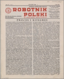 Robotnik Polski w Wielkiej Brytanji 1948, R. 9 nr 1