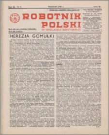 Robotnik Polski w Wielkiej Brytanji 1948, R. 9 nr 9