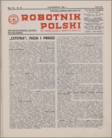 Robotnik Polski w Wielkiej Brytanji 1948, R. 9 nr 10