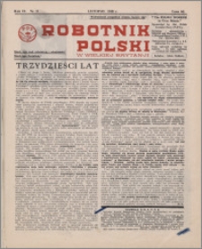 Robotnik Polski w Wielkiej Brytanji 1948, R. 9 nr 11