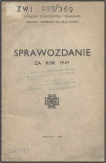 Sprawozdanie za rok 1943