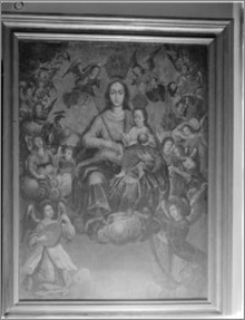 Poznań. Kościół pw. św. Małgorzaty. Obraz - Madonna z Dzieciątkiem wśród muzykujących aniołów