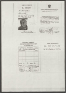 Zaświadczenie wydane przez Urząd do Spraw Kombatantów i Osób Represjonowanych z dnia 14 lipca 1993 roku [nr 335426]