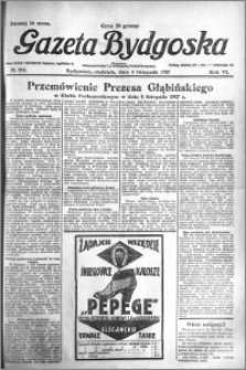 Gazeta Bydgoska 1927.11.06 R.6 nr 255