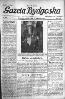 Gazeta Bydgoska 1927.11.12 R.6 nr 260