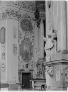 Głogówko (Święta Góra). Kościół pw. Niepokalanego Poczęcia Najświętszej Maryi Panny i Św. Filipa Neri. Prezbiterium - fragment