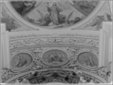 Głogówko (Święta Góra). Kościół pw. Niepokalanego Poczęcia Najświętszej Maryi Panny i Św. Filipa Neri. Sklepienie - fragment