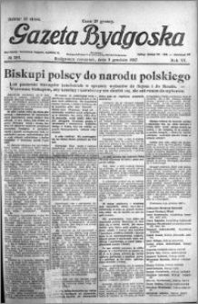 Gazeta Bydgoska 1927.12.08 R.6 nr 282