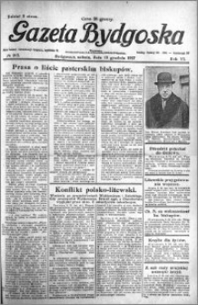 Gazeta Bydgoska 1927.12.10 R.6 nr 283