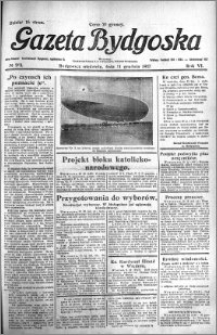 Gazeta Bydgoska 1927.12.11 R.6 nr 284