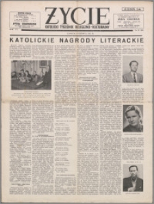 Życie : katolicki tygodnik religijno-kulturalny 1952, R. 6 nr 23 (259)