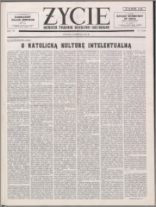 Życie : katolicki tygodnik religijno-kulturalny 1953, R. 7 nr 31 (319)