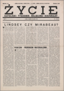 Życie : katolicki tygodnik religijno-kulturalny 1950, R. 4 nr 36 (167)