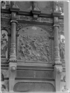Gdańsk [Kościół Najświętszej Marii Panny – fragment epitafium Edwarda Blemkego]