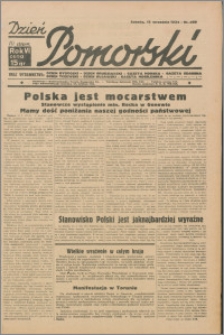 Dzień Pomorski 1934.09.15, R. 6 nr 209