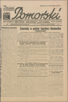 Dzień Pomorski 1934.09.25, R. 6 nr 217