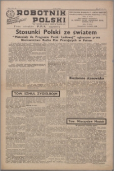 Robotnik Polski w Wielkiej Brytanji 1943, R. 4 nr 10
