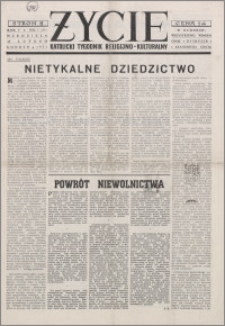 Życie : katolicki tygodnik religijno-kulturalny 1951, R. 5 nr 7 (191)