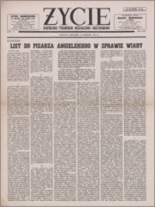 Życie : katolicki tygodnik religijno-kulturalny 1951, R. 5 nr 23 (207)