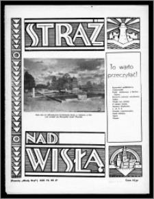 Straż nad Wisłą 1937, R. 7, nr 29