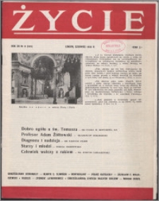 Życie : katolicki miesięcznik społeczno-kulturalny 1958, R. 12 nr 6 (555)