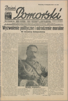 Dzień Pomorski 1934.11.11, R. 6 nr 257