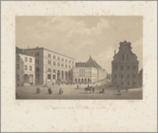 Das Rathhaus und die Börse in Stettin