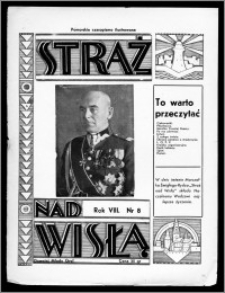 Straż nad Wisłą 1938, R. 8, nr 8