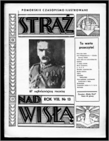 Straż nad Wisłą 1938, R. 8, nr 13