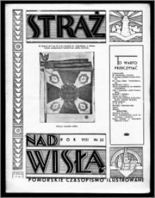 Straż nad Wisłą 1938, R. 8, nr 22