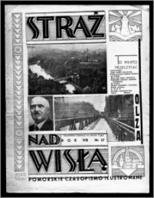 Straż nad Wisłą 1938, R. 8, nr 27