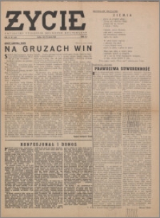 Życie : katolicki tygodnik religijno-społeczny 1949, R. 3 nr 12 (91)