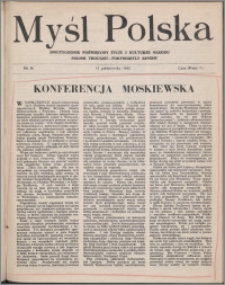 Myśl Polska : dwutygodnik poświęcony życiu i kulturze narodu 1943 nr 56