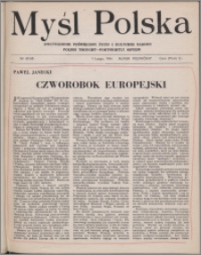 Myśl Polska : dwutygodnik poświęcony życiu i kulturze narodu 1944 nr 62-63