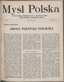 Myśl Polska : dwutygodnik poświęcony życiu i kulturze narodu 1944 nr 68