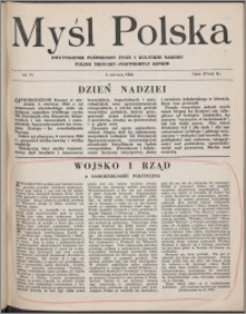 Myśl Polska : dwutygodnik poświęcony życiu i kulturze narodu 1944 nr 71