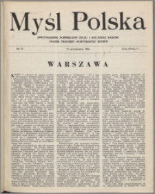 Myśl Polska : dwutygodnik poświęcony życiu i kulturze narodu 1944 nr 79