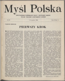 Myśl Polska : dwutygodnik poświęcony życiu i kulturze narodu 1944 nr 82