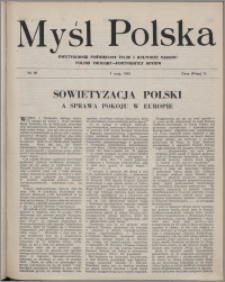 Myśl Polska : dwutygodnik poświęcony życiu i kulturze narodu 1945 nr 90