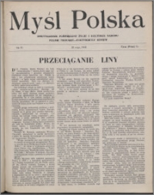 Myśl Polska : dwutygodnik poświęcony życiu i kulturze narodu 1945 nr 91