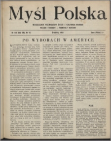 Myśl Polska : miesięcznik poświęcony życiu i kulturze narodu 1948, R. 8 nr 12 (129)