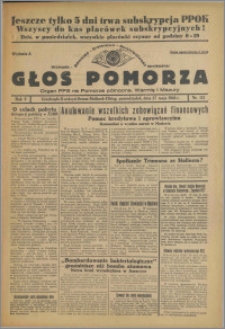 Głos Pomorza : organ PPS na Pomorze północne, Warmię i Mazury 1946.05.27, R. 2 nr 121