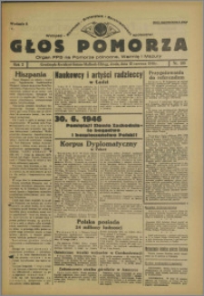 Głos Pomorza : organ PPS na Pomorze północne, Warmię i Mazury 1946.06.12, R. 2 nr 133