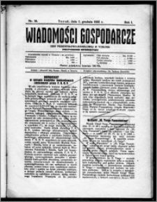 Wiadomości Gospodarcze Izby Przemysłowo-Handlowej w Toruniu 1922, R. 1, nr 10