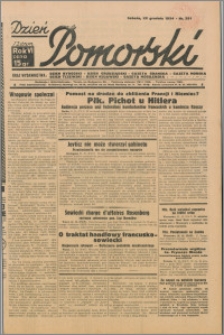 Dzień Pomorski 1934.12.22, R. 6 nr 291