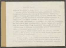 Odpowiedź Krystyny Doweyko na list z 15 listopada 1992 roku
