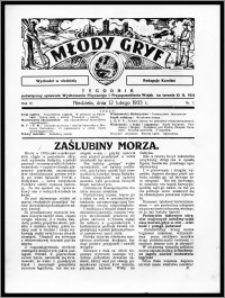 Młody Gryf 1933, R. 3, nr 7