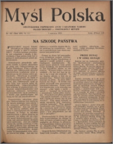 Myśl Polska : dwutygodnik poświęcony życiu i kulturze narodu 1953, R. 13 nr 11 (225)